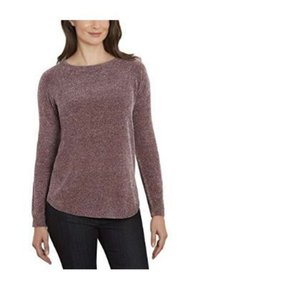 Ellen Tracy Women's Tweed Sweater - Picture 1 of 2